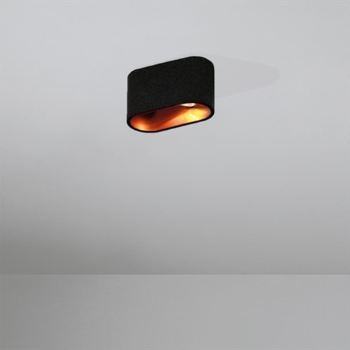 Modular+Duell Surface Adjustable 1x max. 50W GU10, laevalgusti, must/kuldne, suunatav 45°